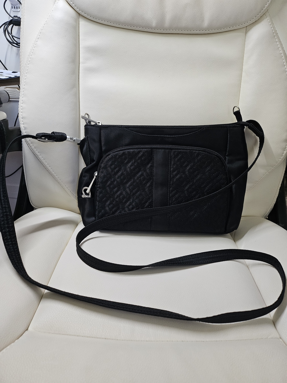 Travelon Black Crossbody Bag